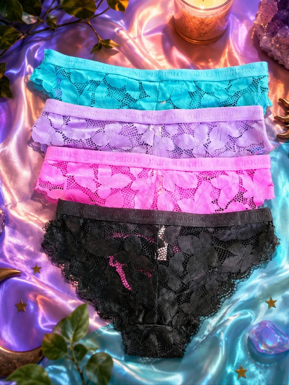 Juicy Couture Floral Lace Panties *NWOT